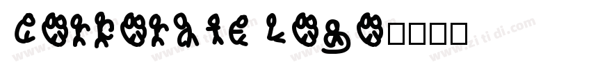 Corporate Logo字体转换